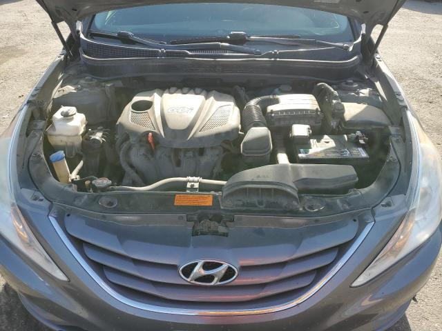 5NPEB4AC5DH738353 - 2013 HYUNDAI SONATA GLS GRAY photo 11