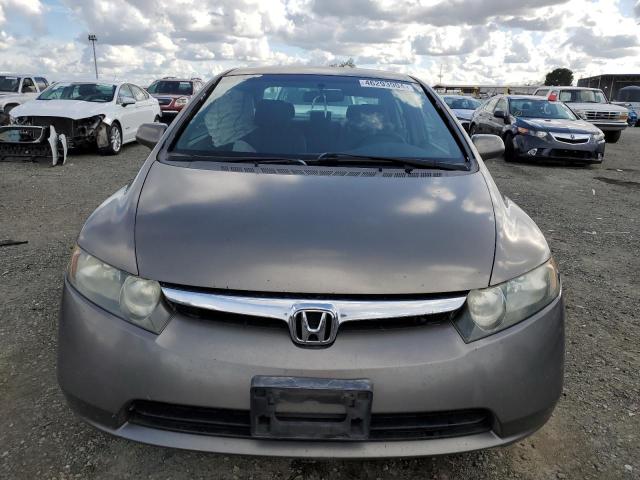 2HGFA165X8H312299 - 2008 HONDA CIVIC LX GRAY photo 5