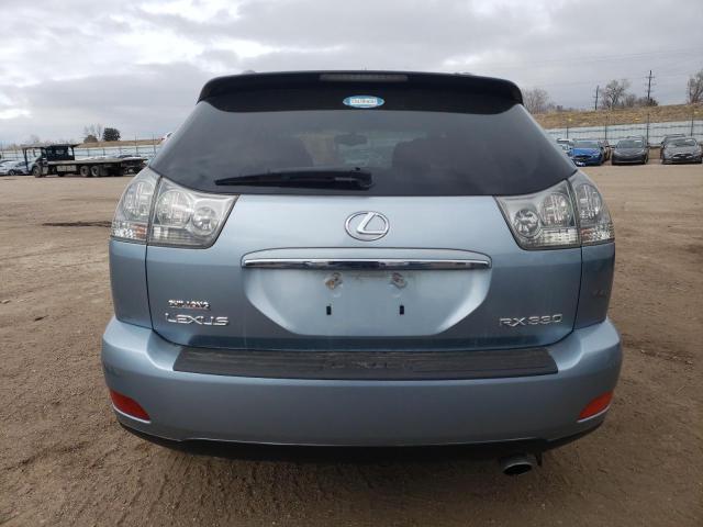 JTJGA31U740014432 - 2004 LEXUS RX 330 BLUE photo 6