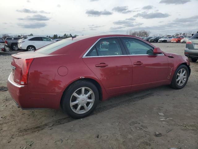 1G6DR57V980135949 - 2008 CADILLAC CTS HI FEATURE V6 RED photo 3