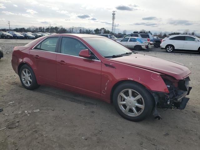 1G6DR57V980135949 - 2008 CADILLAC CTS HI FEATURE V6 RED photo 4