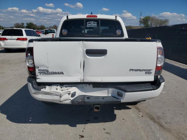 5TFJU4GN7DX033690 - 2013 TOYOTA TACOMA DOUBLE CAB PRERUNNER WHITE photo 6