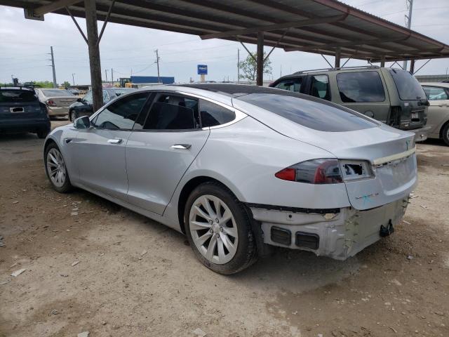 5YJSA1E25GF174339 - 2016 TESLA MODEL S Сріблястий фото 2