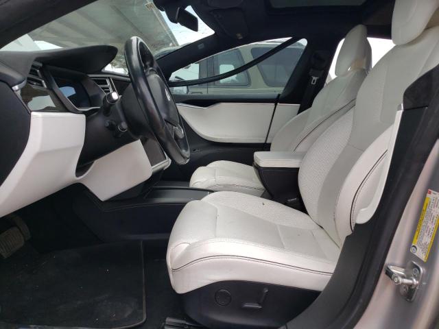 5YJSA1E25GF174339 - 2016 TESLA MODEL S Сріблястий фото 7