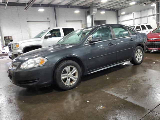 2G1WA5E33D1174302 - 2013 CHEVROLET IMPALA LS GRAY photo 1