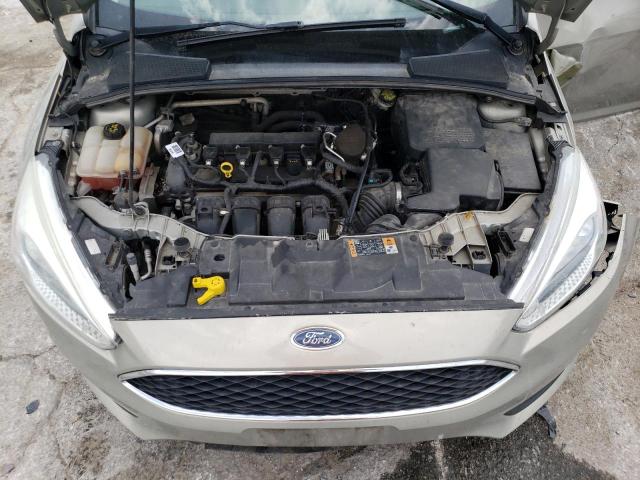 1FADP3F28FL317495 - 2015 FORD FOCUS SE BEIGE photo 11