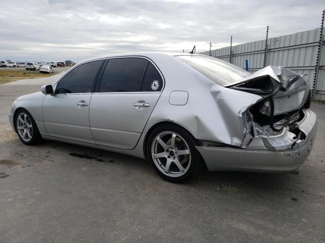 JTHBN36F740160405 - 2004 LEXUS LS 430 SILVER photo 2