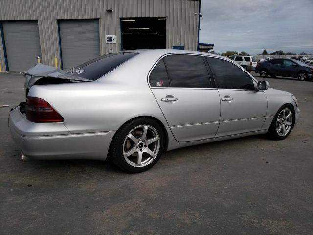 JTHBN36F740160405 - 2004 LEXUS LS 430 SILVER photo 3