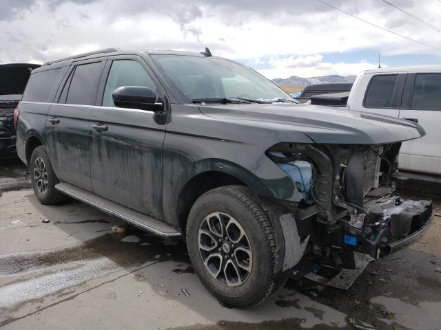 1FMJK1HT9NEA25830 - 2022 FORD EXPEDITION MAX XLT GRAY photo 4