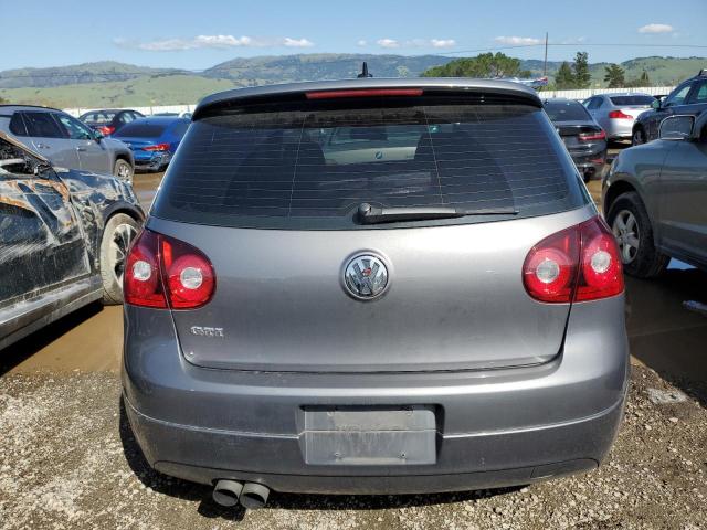 WVWFD71K19W145341 - 2009 VOLKSWAGEN GTI GRAY photo 6