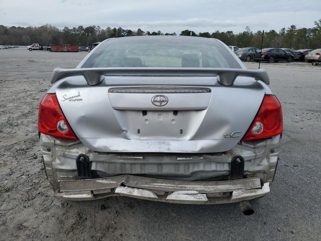 JTKDE177560125945 - 2006 TOYOTA SCION TC SILVER photo 6