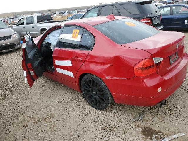 WBAVC93557KX58307 - 2007 BMW 328 XI RED photo 2