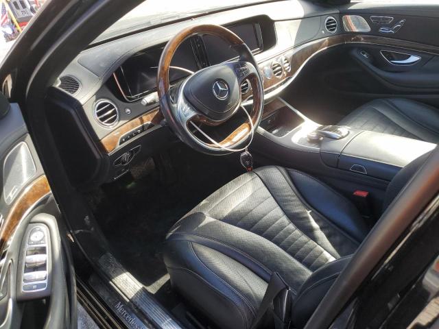 WDDUG8FB9GA254532 - 2016 MERCEDES-BENZ S 550 4MATIC BLACK photo 8