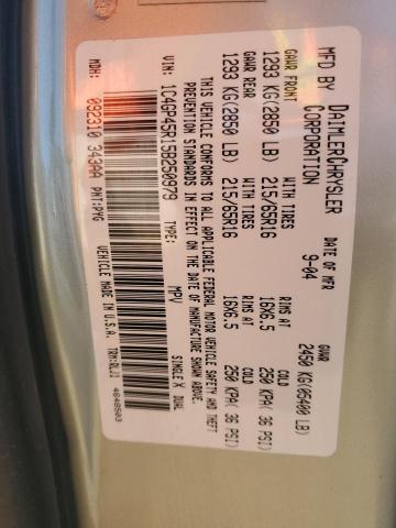 1C4GP45R15B250979 - 2005 CHRYSLER TOWN & COU 棕色 照片 14