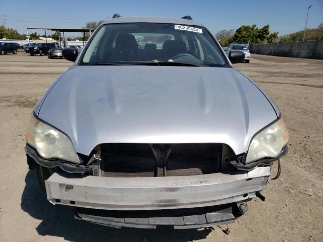 4S4BP61C977318762 - 2007 SUBARU LEGACY OUTBACK 2.5I SILVER photo 5