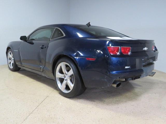 2G1FK1EJ7A9125525 - 2010 CHEVROLET CAMARO SS BLUE photo 4