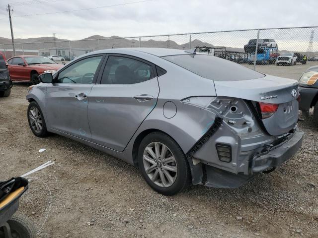 5NPDH4AE4GH689162 - 2016 HYUNDAI ELANTRA SE GRAY photo 2