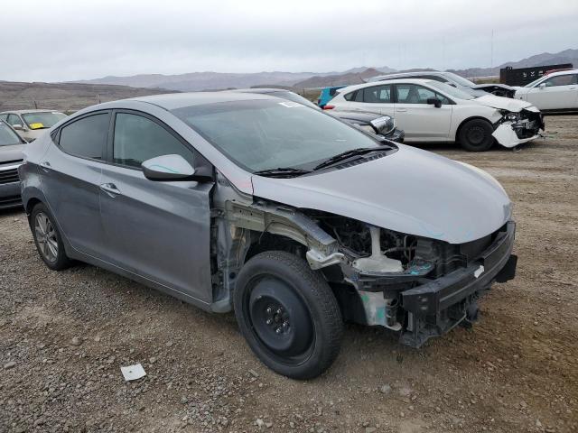 5NPDH4AE4GH689162 - 2016 HYUNDAI ELANTRA SE GRAY photo 4