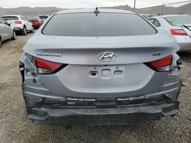 5NPDH4AE4GH689162 - 2016 HYUNDAI ELANTRA SE GRAY photo 6