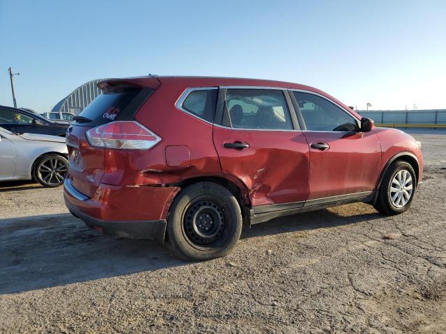 KNMAT2MV7GP606734 - 2016 NISSAN ROGUE S MAROON photo 3