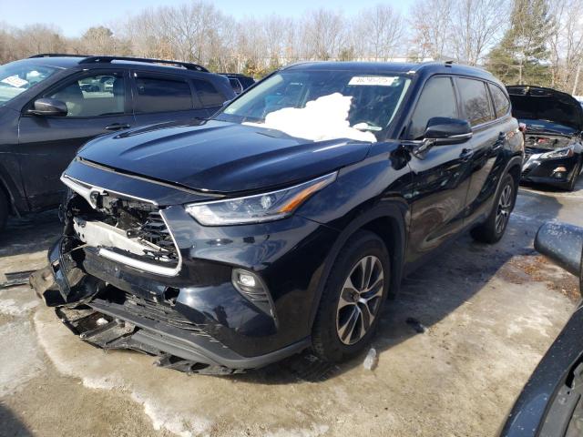 5TDGZRBH8MS531591 - 2021 TOYOTA HIGHLANDER XLE 黑色 照片 1