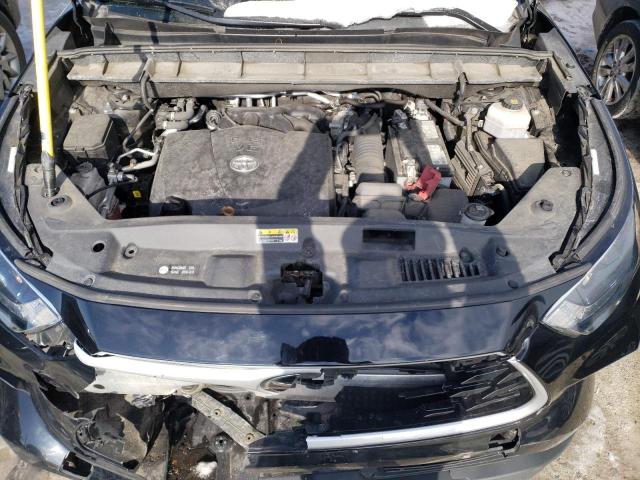 5TDGZRBH8MS531591 - 2021 TOYOTA HIGHLANDER XLE 黑色 照片 12