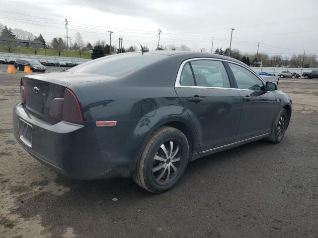 1G1ZH57BX8F207789 - 2008 CHEVROLET MALIBU 1LT BLACK photo 3