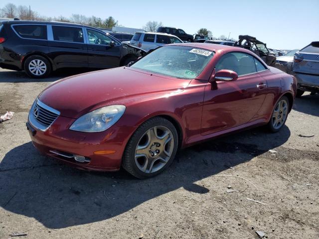 JTHFN48YX69007800 - 2006 LEXUS SC 430 MAROON photo 1