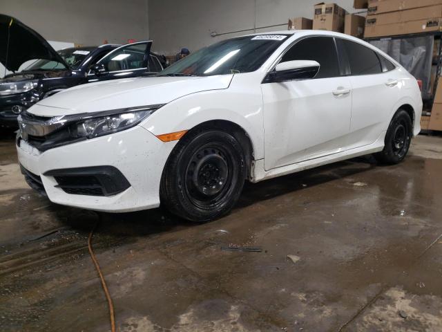 19XFC2F58GE069472 - 2016 HONDA CIVIC LX WHITE photo 1