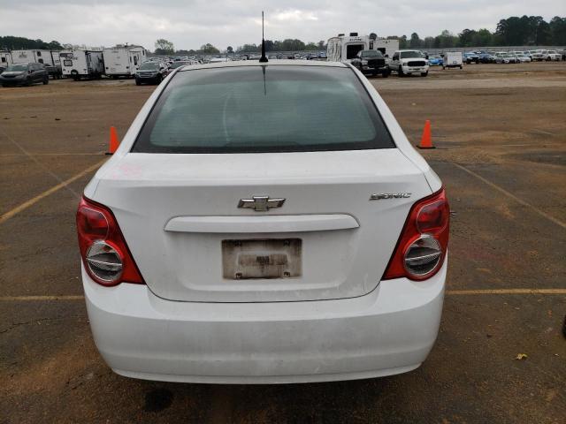 1G1JA5SH0C4203283 - 2012 CHEVROLET SONIC LS WHITE photo 6