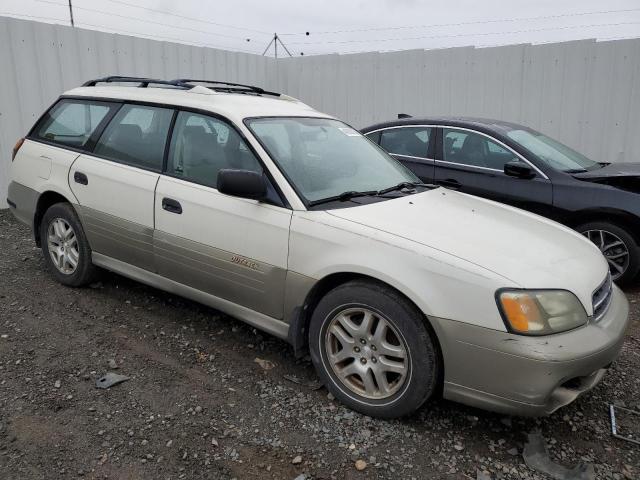 4S3BH665027635561 - 2002 SUBARU LEGACY OUTBACK BEIGE photo 4