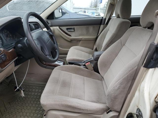 4S3BH665027635561 - 2002 SUBARU LEGACY OUTBACK BEIGE photo 7