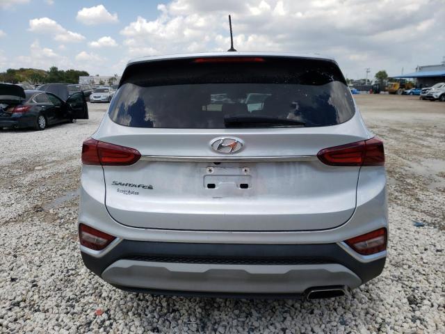 5NMS23AD4KH098734 - 2019 HYUNDAI SANTA FE SE SILVER photo 6