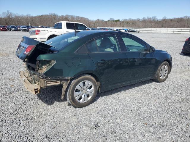 1G1PA5SH1E7185047 - 2014 CHEVROLET CRUZE LS GREEN photo 3