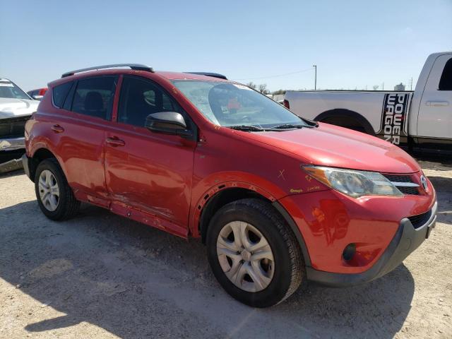 JTMZFREV7FJ055420 - 2015 TOYOTA RAV4 LE RED photo 4