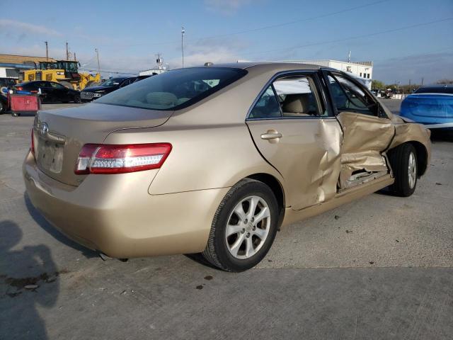 4T1BF3EK1BU230544 - 2011 TOYOTA CAMRY BASE TAN photo 3