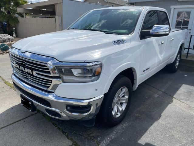 1C6SRFDT0LN254098 - 2020 RAM 1500 LARAMIE WHITE photo 2