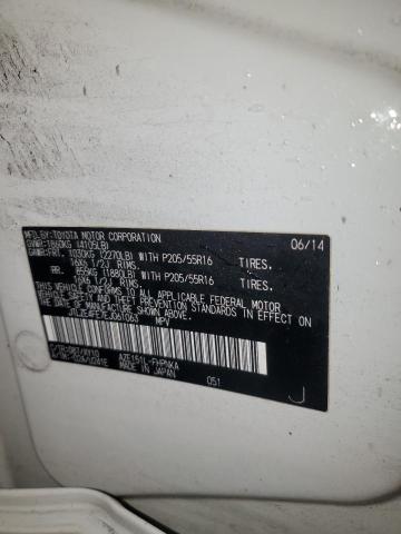 JTLZE4FE7EJ061063 - 2014 TOYOTA SCION XB 白色 照片 12