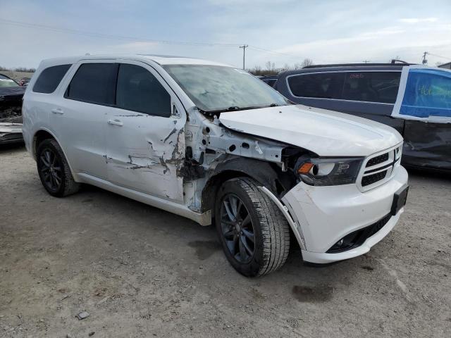 1C4RDJDGXJC242416 - 2018 DODGE DURANGO GT WHITE photo 4