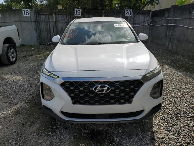 5NMS23AD5KH080419 - 2019 HYUNDAI SANTA FE SE WHITE photo 5