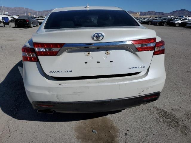 4T1BK1EB9DU001256 - 2013 TOYOTA AVALON BASE WHITE photo 6