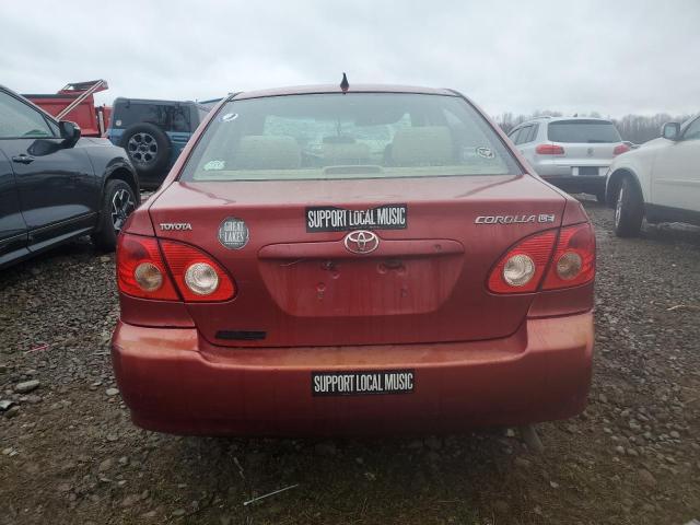 1NXBR32E97Z768972 - 2007 TOYOTA COROLLA CE RED photo 6