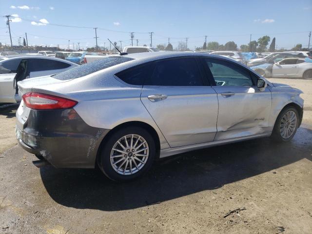 3FA6P0LU9DR192969 - 2013 FORD FUSION SE HYBRID SILVER photo 3