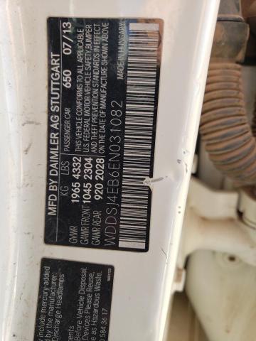 WDDSJ4EB6EN031082 - 2014 MERCEDES-BENZ CLA 250 Beyaz fotoğraf 12