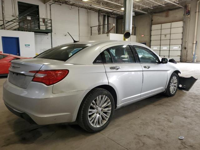 1C3CCBCG1CN113315 - 2012 CHRYSLER 200 LIMITED SILVER photo 3