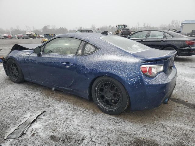 JF1ZNAA16D2731411 - 2013 TOYOTA SCION FR-S BLUE photo 2