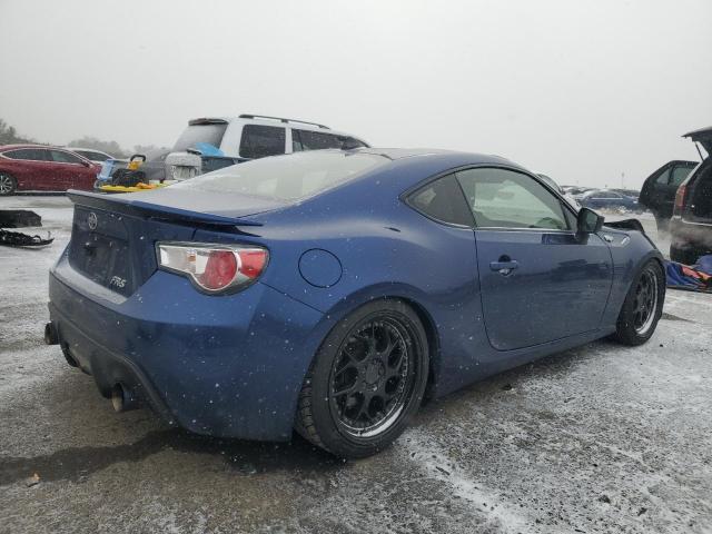 JF1ZNAA16D2731411 - 2013 TOYOTA SCION FR-S BLUE photo 3