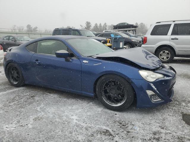 JF1ZNAA16D2731411 - 2013 TOYOTA SCION FR-S BLUE photo 4