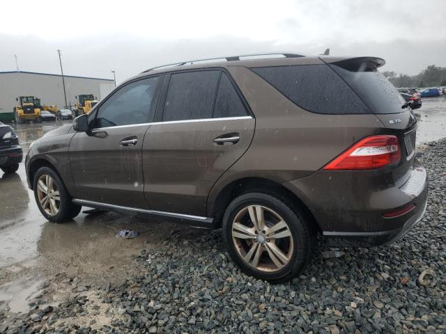 4JGDA5HB9DA218533 - 2013 MERCEDES-BENZ ML 350 4MATIC BROWN photo 2