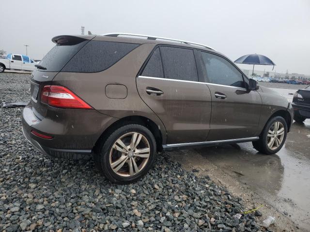 4JGDA5HB9DA218533 - 2013 MERCEDES-BENZ ML 350 4MATIC BROWN photo 3